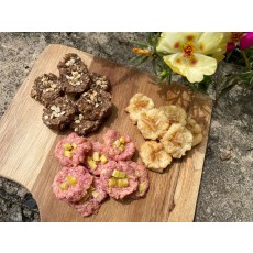 개왕르뱅쿠키(쁘띠사이즈)_코코넛,오트밀,고구마 - 댕댕농부 수제간식