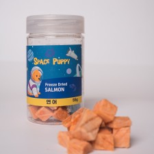 스페이스퍼피 동결건조 트릿 연어55g